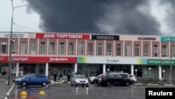 Наступствы атакі дронаў на Мурманскую вобласьць Расеі