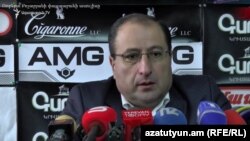 Один из адвокатов Роберта Кочаряна, Айк Алумян (архив)