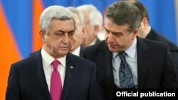 Սերժ Սարգսյան և Կարեն Կարապետյան, արխիվ 