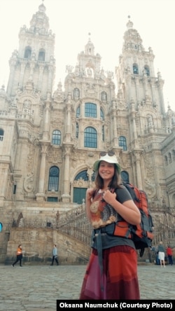 Фінальний пункт. Головний костел міста Сантьяго-де-Компостела, у якому лежать мощі святого Якова