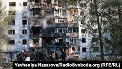 Наслідки одного з попередніх російських ударів у Запоріжжі, фото ілюстративне