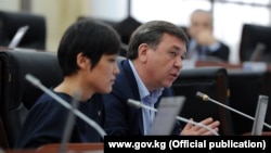 Қирғизистон парламенти депутати Азамат Арапбаев/
