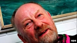 کرت وسترگارد، کاريکاتوريست جنجالی دانمارک که گفته می شود نقشه قتل او توسط سه نفر کشيده شده بود.(عکس: AFP )