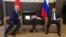 Аляксандар Лукашэнка і Ўладзімір Пуцін, Сочы, 14 верасьня 2020