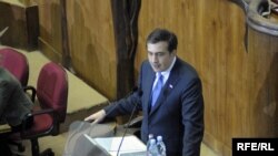 В прошлую пятницу президент Грузии Михаил Саакашвили выступил в грузинском парламенте с очередным - шестым ежегодным обращением к населению страны