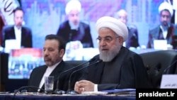 حسن روحانی، رئیس جمهوری ایران در نشست شورای اداری استان کرمان