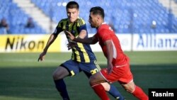 Дастаи "Пахтакор"-и Тошканд дар Лигаи қаҳрамонҳои Осиё. Акс аз бойгонӣ.