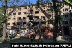 Последствия удара дронов и ракет по Киеву 4 июля