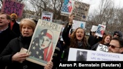 Протест проти імміграційних обмежень у США, Вашингтон, 29 січня 2017 року