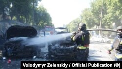 Ուկրաինա - Ռուսական զինուժի կողմից Սումիի հրթիռակոծման հետևանքները, 3-ը հունիսի, 2025թ.