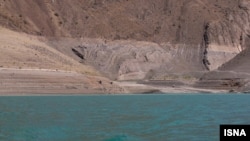 وضعیت مخزن سد امیرکبیر در صبح شنبه ۴ مرداد؛ رد تراز سال‌های گذشته در تصویر دیده می‌شود