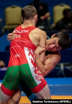 Балбан Тынар Шаршенбеков беттеш учурунда.