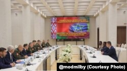 На сустрэчы з камандуючым Вайскова-паветранымі сіламі Эфіёпіі Гнапа Йілма Мэрдаса, 1 кастрычніка 2025