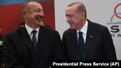 Թուրքիայի նախագահ Ռեջեփ Էրդողան և Ադրբեջանի նախագահ Իլհամ Ալիև, արխիվ