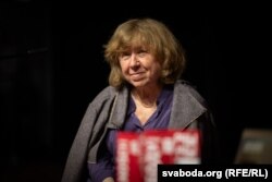 Сустрэча са Сьвятланай Алексіевіч у Варшаве, 16 чэрвеня 2025 году