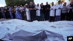 Գազայի պաղեստինցիները հուղարկավորում են զոհերին, 21-ը նոյեմբերի, 2023թ.