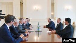 Ադրբեջանի նախագահն ընդունում է ԵԱՀԿ Մինսկի խմբի համանախագահներին, արխիվ