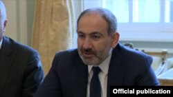 Премьер-министр Армении Никол Пашинян в Бельгии, 4 марта 2019 г.