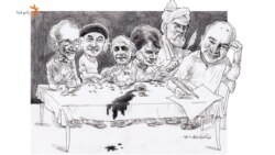 میزبان/ اسرافیل شیرچی برای استادان ادب و هنر فسنجان اردک می‌پزد