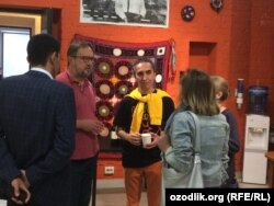 "Фарғона гуруҳи" аъзолари Ҳамдам Зокиров ва Даниил Кисловлар "Фарғона Уйи"да