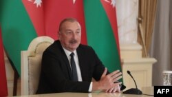 Президент Азербайджана Ильхам Алиев  