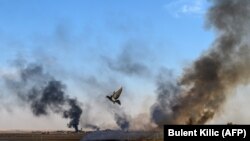 Սիրիայի Թել Աբյադ բնակավայրը հրետակոծվում է թուրքական զինված ուժերի կողմից, 10-ը հոկտեմբերի, 2019թ․