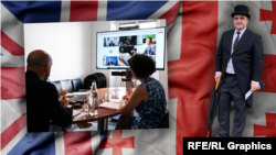 Координационная встреча по Грузии и временный поверенный в делах Грузии Георгий (Бачо) Саганелидзе, коллаж
