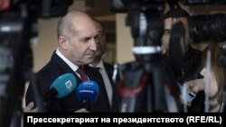 Президентът Румен Радев. Снимката е архивна.