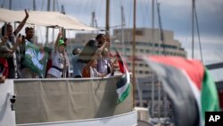 Газага бет алган гуманитардык флотилия. Испания, 31-август 2025-жыл