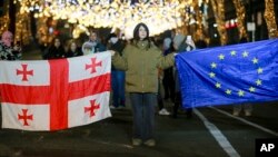 Протест на проспекте Руставели, иллюстративное фото