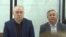 Омурбек Текебаев и Дуйшенкул Чотонов в зале суда, архивное фото.