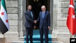 دیدار رجب طیب اردوغان و احمد الشرع در استانبول، سوم خرداد ۱۴۰۴