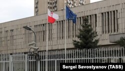 The Polish Embassy in Moscow