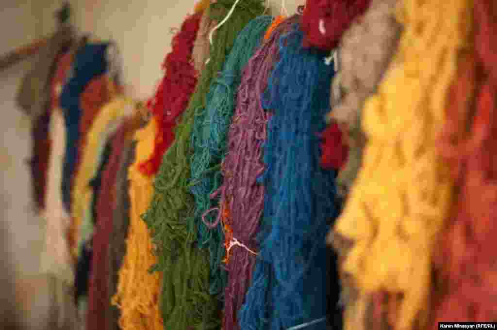 Armenia -- A carpet workshop in Armenia, Getik village, Gegharkuniq region, 28Mar2013