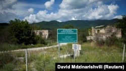 Разделительная линия Грузии и самопровозглашенной республики Южная Осетия