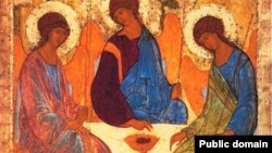 The Trinity icon by medieval painter Andrei Rublyov was loaned to the church last year for an event, which the museum's curators said damaged the item in 61 places. 