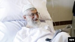 رهبر جمهوری اسلامی ایران در بیمارستان