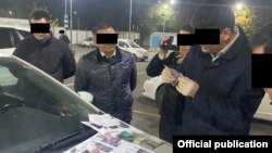 Шектүүнү кармоо учуру. Сүрөт УКМКдан алынды. 