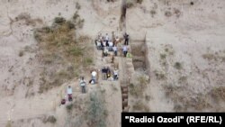 Раскопки в Ховалинге 