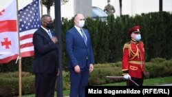 Լլոյդ Օսթինը Վրաստանում, հոկտեմբեր 18, 2021թ․