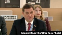 Міністар замежных спраў Беларусі Максім Рыжанкоў