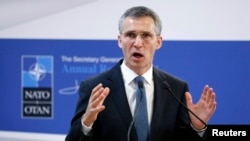 НАТОнун баш катчысы Йенс Столтенберг, Брюссел, 5-февраль 2015