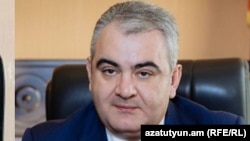 Сын Галуста Саакяна Арман Саакян (архив)