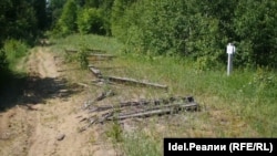 Бывшая узкоколейная железная дорога