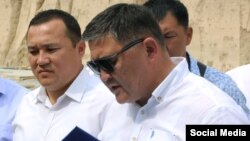 Эрнисбек Ормоков жана Камчыбек Ташиев.