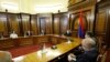 Armenia -- Prime Minister Nikol Pashinian meets with representatives of opposition parties, Yerevan, October 12, 2020.