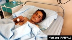 Пактика вилайетинде жараат алган бала