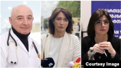ფოტოკოლაჟი: გიორგი ჩახუნაშვილი (მარცხნივ), ეკა გიგაური და თამარ ონიანი.