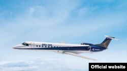 هواپیما مدل‌ ای آر جی ۱۴۵ است که یک هواپیما منطقه‌ای تک راهرو کوچک محسوب می شود و برای مسیر‌های کم مسافر یا فرودگاه‌های کوچک بیشتر کاربرد دارد.