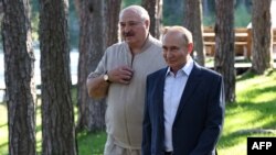 Сустрэча Аляксандра Лукашэнкі і Ўладзіміра Пуціна ў ліпені 2024 году ў Карэліі. Ілюстрацыйнае фота